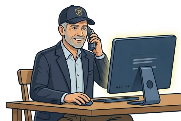 Receive a call from us